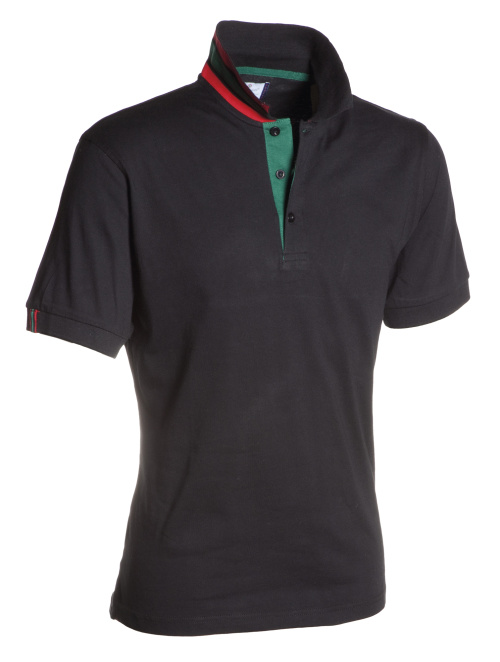 PAYPER® MEMPHIS pánská polokošile 175g/m2 - 736_14020_l-BLACK-RED-GREEN.jpg
