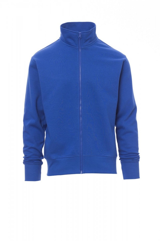 PAYPER® HOUSTON mikina pánská s náplety a dlouhým zipem - HOUSTON_royal_blue.jpg