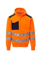 oranžová fluo/námořnická modrá
