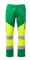 žlutá fluo-gelová zelená