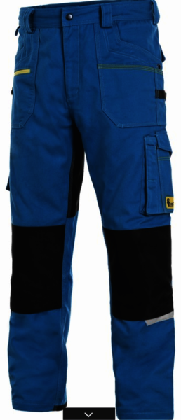 Kalhoty pánské CXS STRETCH, reflexní doplňky, 98% bavlna 2% elastan, 250g/m2, - kalhoty STRETCH_102002744000 .png