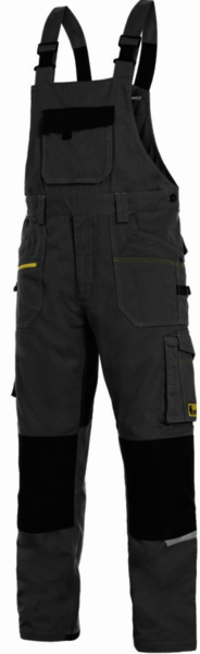 Kalhoty s náprsenkou pánské CXS STRETCH, reflexní doplňky, 98% bavlna 2% elastan, 250g/m2 - kalhoty s laclem STRETCH 1030 027 710.png