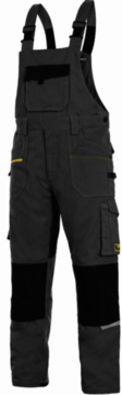 Kalhoty s náprsenkou pánské CXS STRETCH, reflexní doplňky, 98% bavlna 2% elastan, 250g/m2 - kalhoty s laclem STRETCH 1030 027 710.png