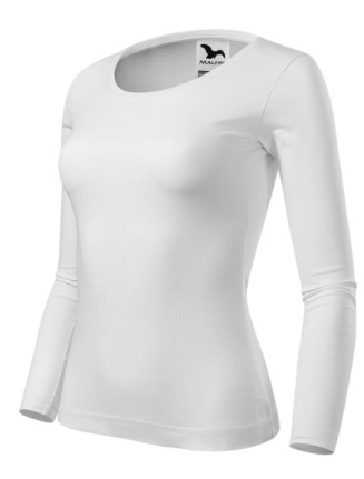 MALFINI® Fit-T LS triko dámské,dlouhý rukáv - 169_FIT_LS_bílá.jpg
