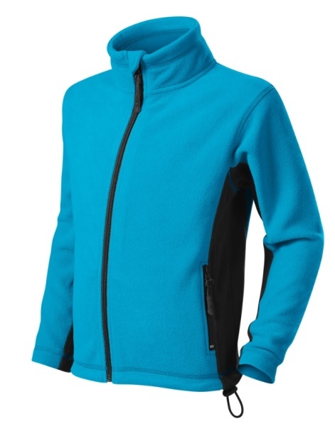 MALFINI® FROSTY mikina fleece dětská,dlouhý zip - 529_FROSTY_tyrkysová.jpg