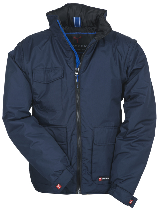 PAYPER® ESCAPE unisexová zimní bunda s odepínacími rukávy - ESCAPE_navy_blue.jpg