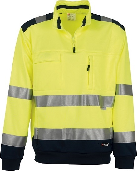 PAYPER® VISION HiVis mikina pánská reflexní fleecová,EN ISO 20471,Třída 2 - VISION_žlutá.jpg