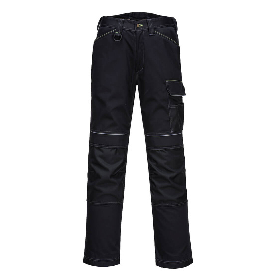 PORTWEST® PW380 dámské strečové pracovní kalhoty z kolekce PW3 Hi-Vis - PW380BKR.jpg