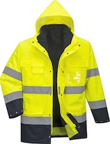 HiVis žlutá-tmavě modrá