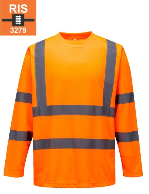 PORTWEST® S178 Triko Hi-Vis s dlouhými rukávy, polyester - S178ORR_RIS.jpg
