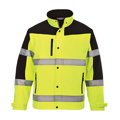 PORTWEST® S429 Reflexní Hi Vis softshellová bunda, voděodolná - S429YER.jpg