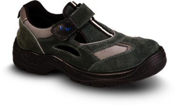 VM FOOTWEAR® AMSTERDAM 2865-S1 šedý sandál bezpečnostní velur PU/PU,EN ISO 20345 - amstr_seda.png