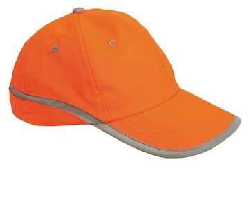 Reflexní čepice s kšiltem TAHR Hi-Vis - oranz.jpg