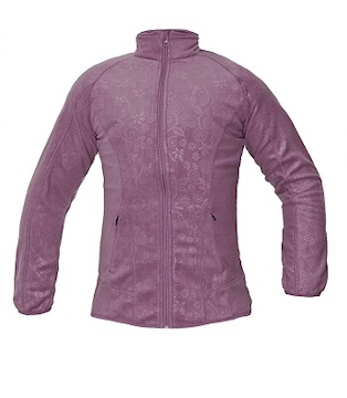 YOWIE bunda fleece dámská - Yowie mikina fialová.jpg