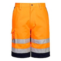 HiVis oranžovo-modrá