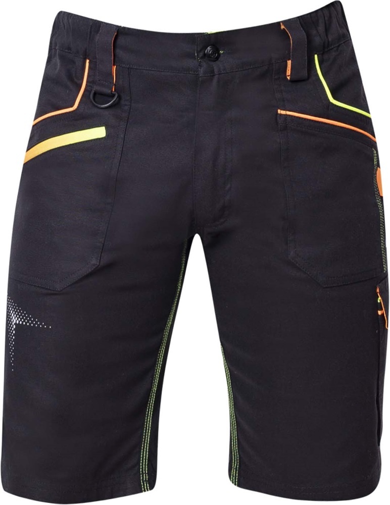 ARDON®CREATRON® H6652 černo-neonové kraťasy - H6652_2.jpg