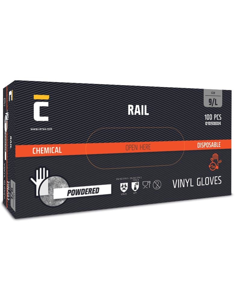 RAIL jednorázové vinylové rukavice pudrované (BOX=100ks) - jednorazove-rukavice-RAIL-01090004-CERVA-01.jpg