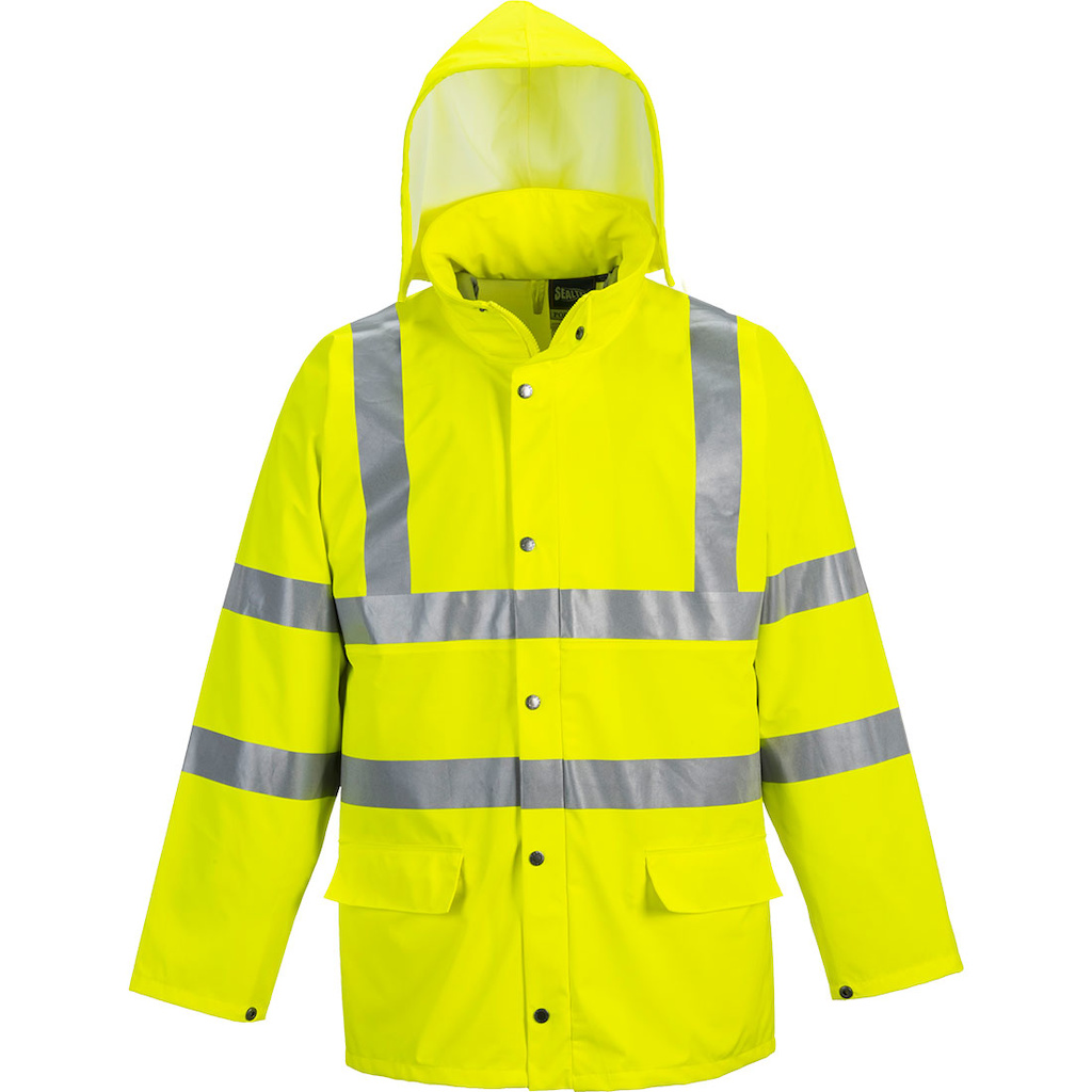 PORTWEST® S491 Sealtex Ultra HiVis bunda nezateplená,EN ISO 20471 Třída 3,EN 343 Třída (3:2 X) - bunda-HiVis-reflexní-S491YER-PORTWEST-01.jpg