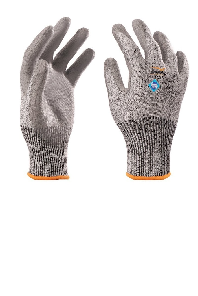 PAYPER® RANGER 3 rukavice protiřezné HPPE 13G máčené v PU,EN 388 (4X43C),EN 407 (X1XXXX) - ranger-3.jpg