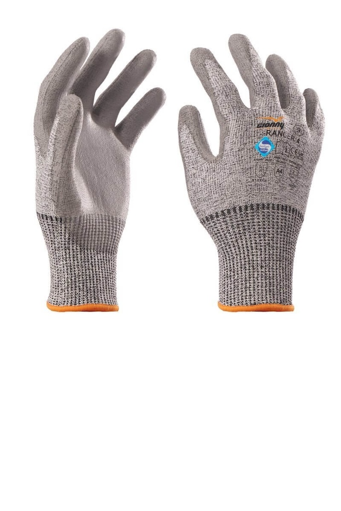 PAYPER® RANGER 4 rukavice protiřezné HPPE 13G máčené v PU,EN 388 (4X43D),EN 407 (X1XXXX) - ranger-4.jpg