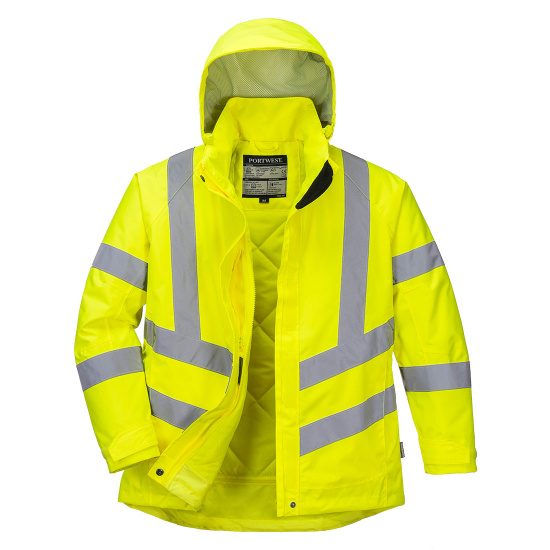 PORTWEST® LW74 HiVis dámská zimní bunda,EN ISO 20471 Třída 3 - LW74YER.jpg