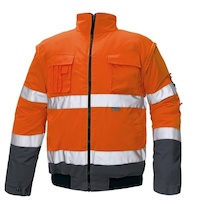 HiVis oranžová/navy