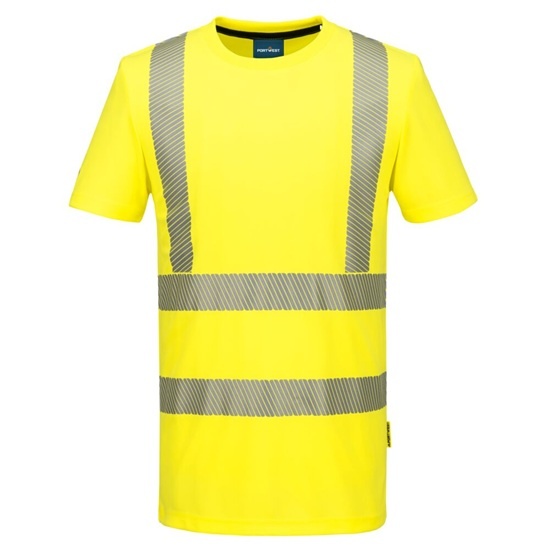 PORTWEST® KX301 - KX3 Hi-Vis sportovní triko s vysokou viditelností s krátkým rukávem - KX301YER.jpg