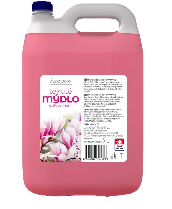 LAVON tekuté mýdlo 5L - LAVON_ruzove_5l.jpg