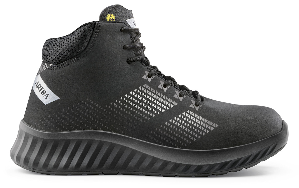 ARTRA® AROSERIO 750 616560 S3 ESD černá,kotníková bezpečnostní obuv,podešev RAPTOR PU.2D,EN ISO 20345:2011 S3 SRC - AROSERIO-750-616560-S3-ESD.jpg
