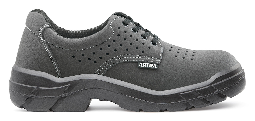 ARTRA® ARAM 921 Air 2360 S1 šedá polobotka bezpečnostní perforovaná,podešev GRIPPER PU.2D,EN ISO 20345 - ARAM-921-Air-2360-S1.jpg