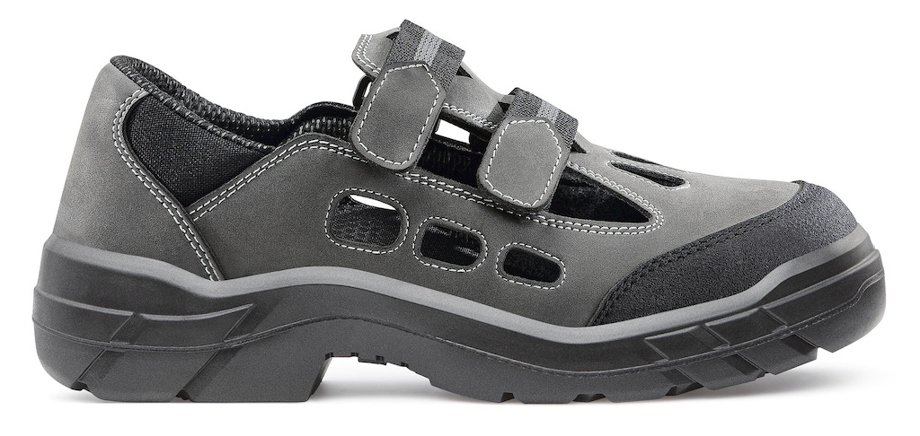 ARTRA® ARJUN 903 2560 S1 šedý sandál bezpečnostní,podešev GRIPPER PU.2D,EN ISO 20345 - ARJUN-903-2560-S1.jpg