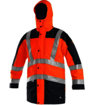 HiVis oranžovo-modrá